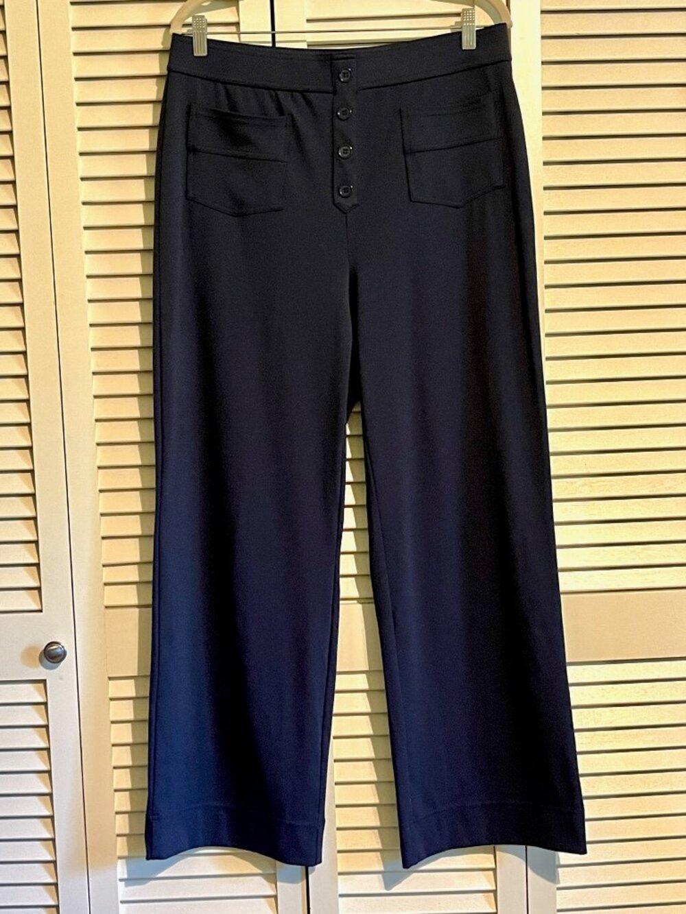 Halara Stretch Pull On Pants * Size XL * Navy * High Waisted * Pockets * Nw/outT